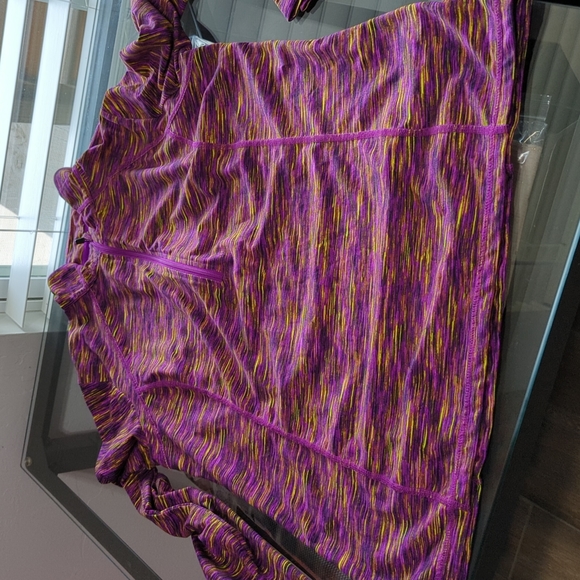 XERSION Magenta Semi Fit Long Sleeve Top Size Large - Picture 14 of 14